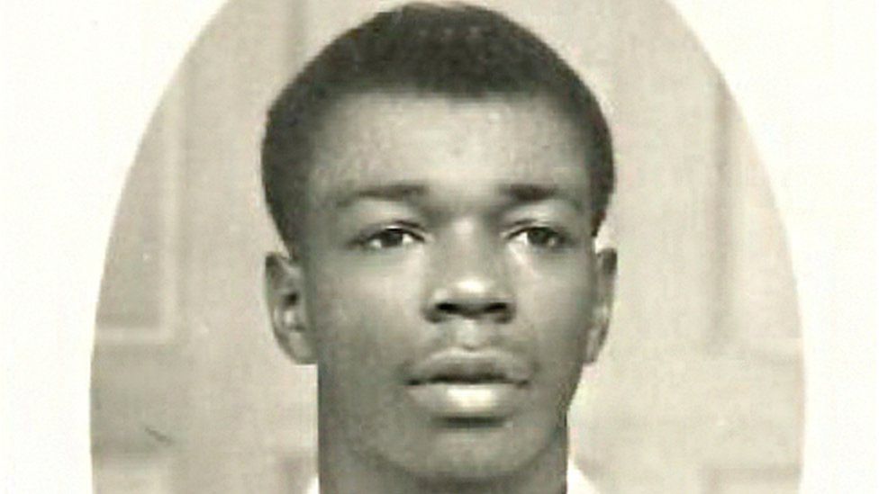 Mr Campbell at the age of 20