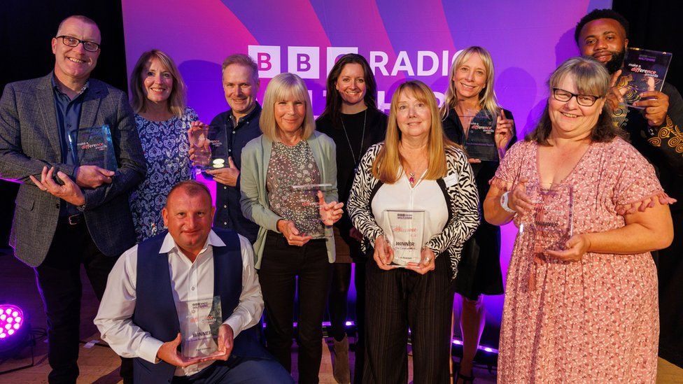 The BBC Wiltshire Make a Difference Awards winners