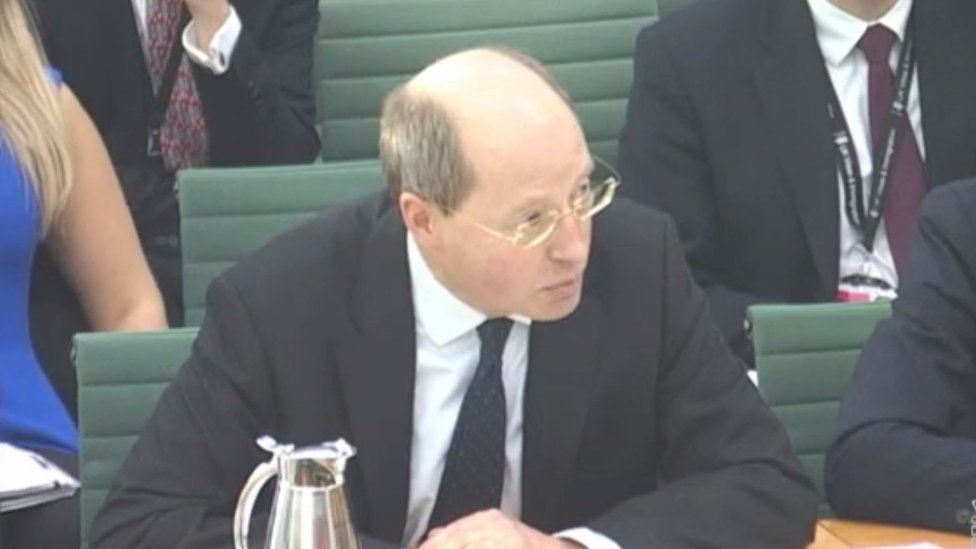 Philip Rutnam giving evidence at the Home Affairs Select Committee on 13 November