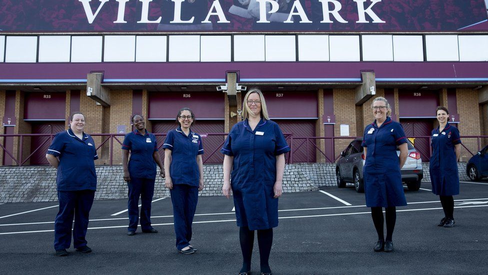 Midwives at Villa Park