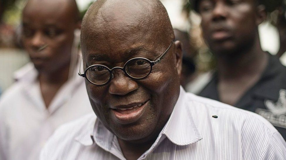 Ghanaian president-elect Nana Akufo-Addo