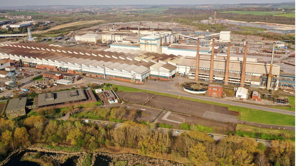 Liberty Steel site in Rotherham