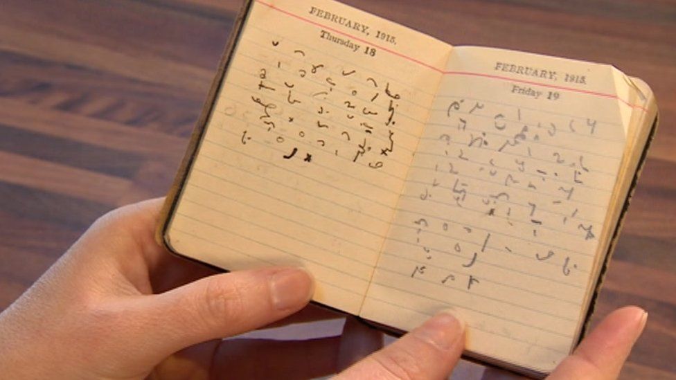 Shorthand diary