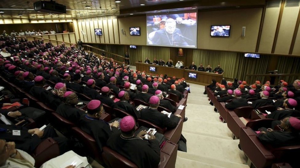 Pope Francis leads the Synod on the Family at the Vatican