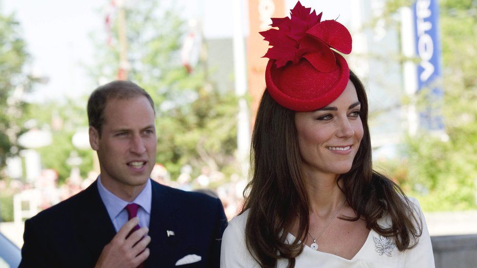 Prince William and Kate on a visit to Quebec