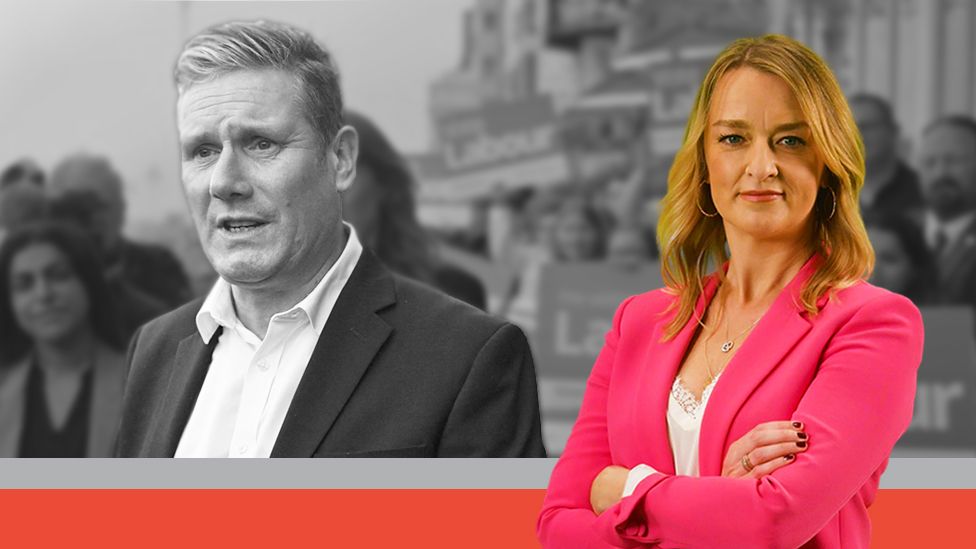 Sir Keir Starmer and Laura Kuenssberg