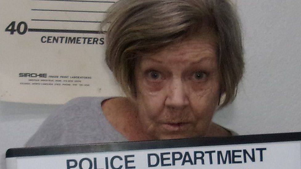 78 Year Old Missouri Woman Arrested On Bank Robbery Charges Bbc News 