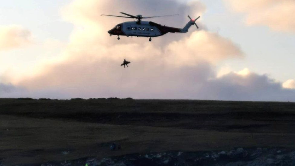Shetland rescue