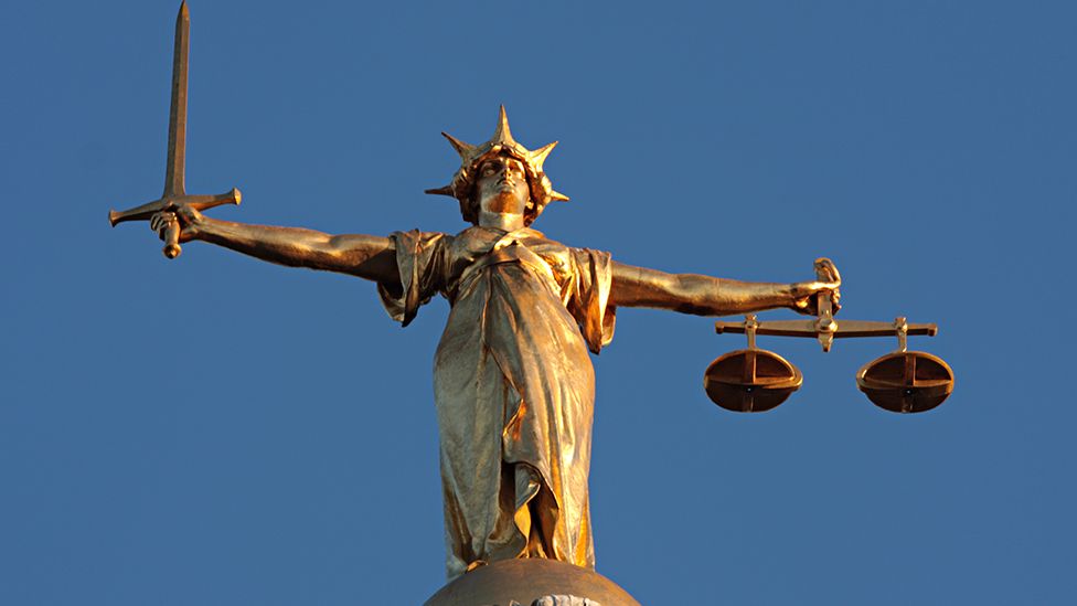 Lady Justice at Old Bailey