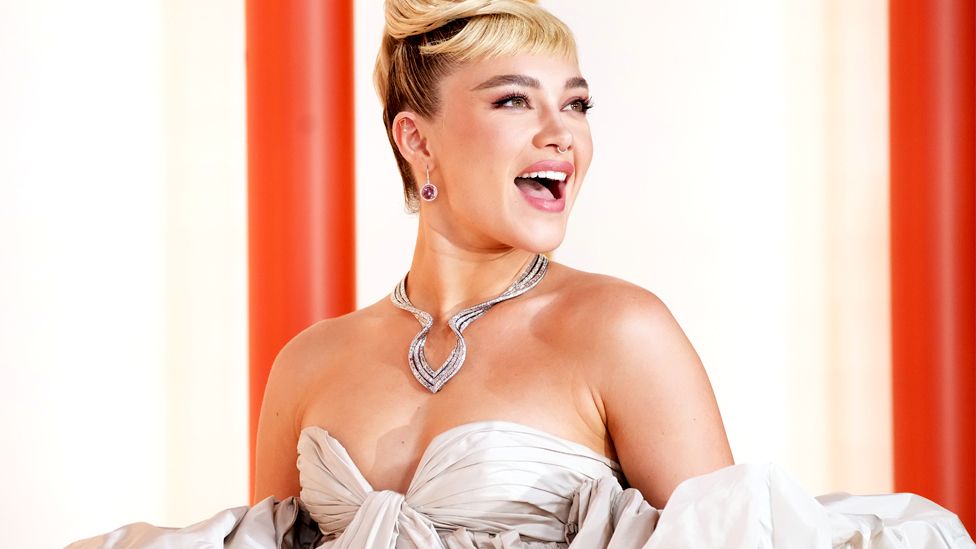 Florence Pugh attends the 95th Annual Academy Awards on March 12, 2023 in Hollywood, California