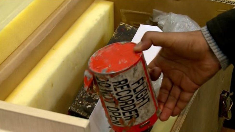 The data flight recorder recovered from Ukraine International Airlines flight PS752