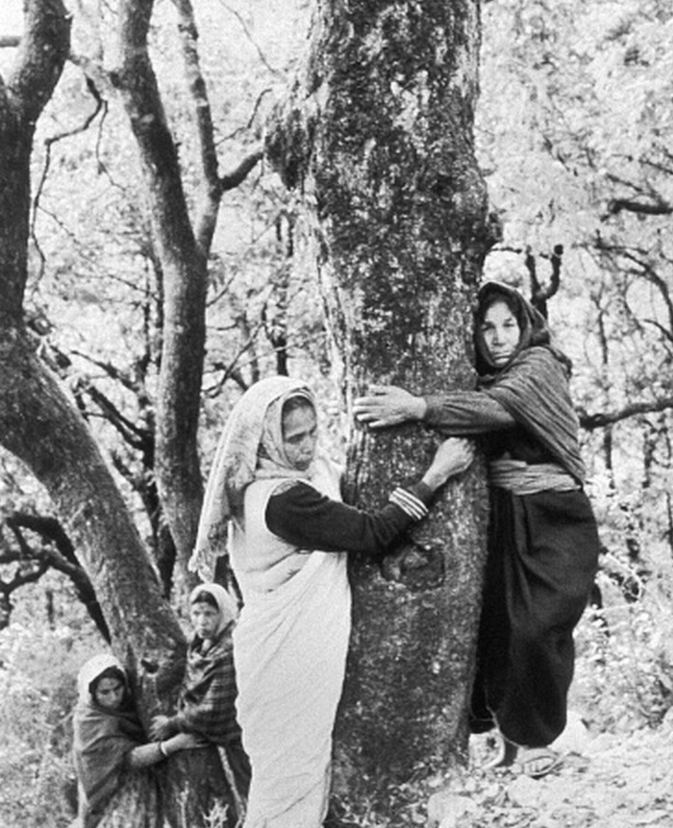 Sunderlal Bahuguna: The man who taught India to hug trees - BBC News