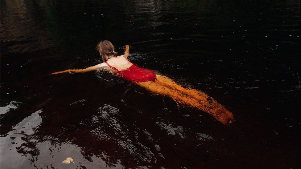 River Dart swimmer