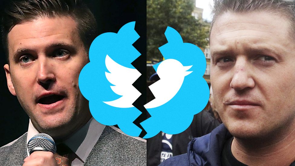 Richard Spencer and Tommy Robinson