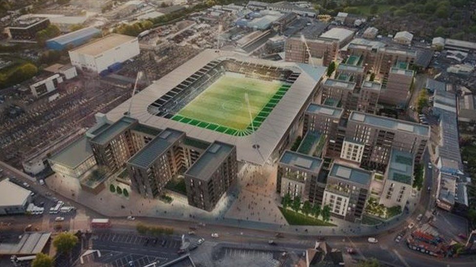 Wimbledon's Plough Lane return approved by planners BBC News