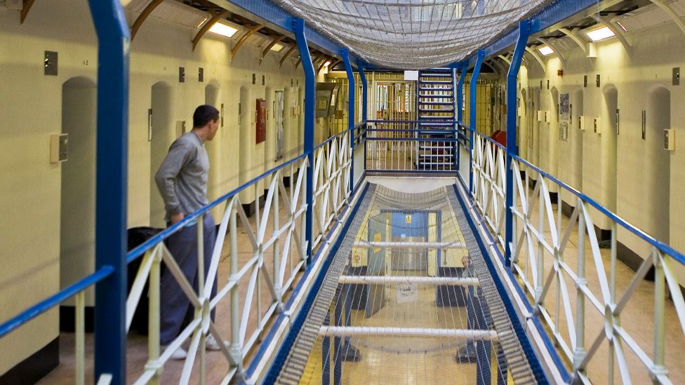 An interior view of Wandsworth prison