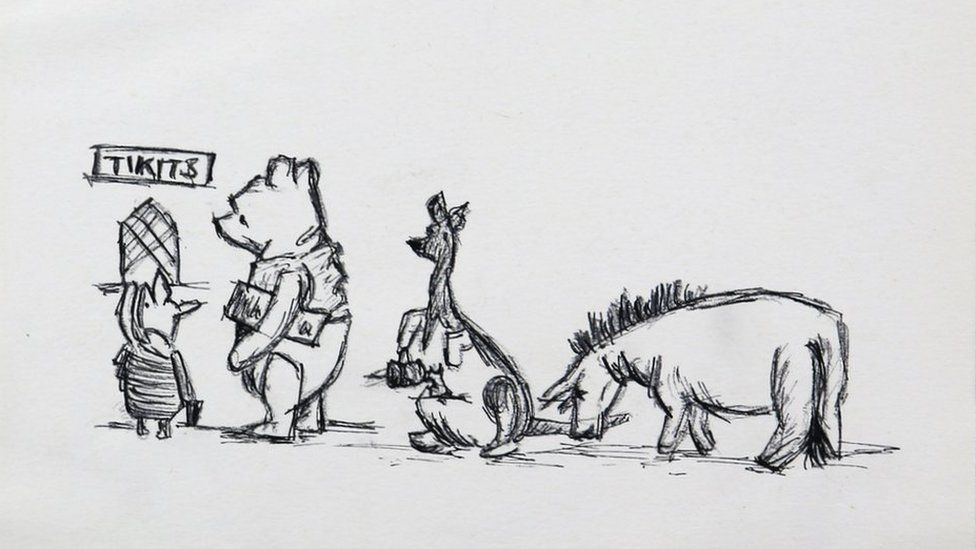 Winnie The Pooh-4 Production Drawings