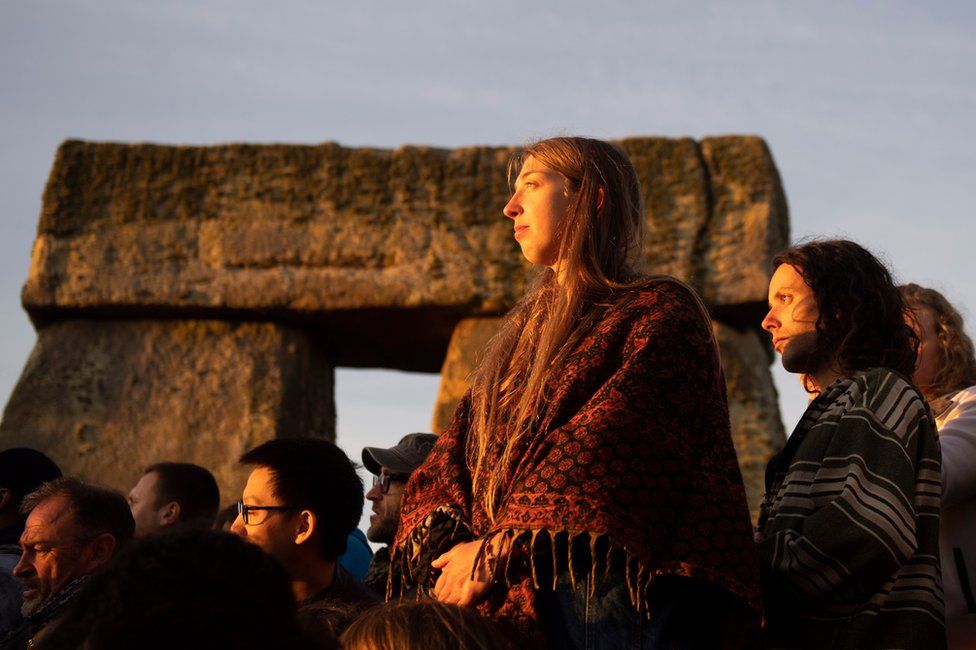 Summer solstice at Stonehenge, England