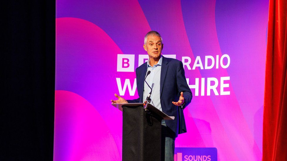 BBC Director General Tim Davie attended the event