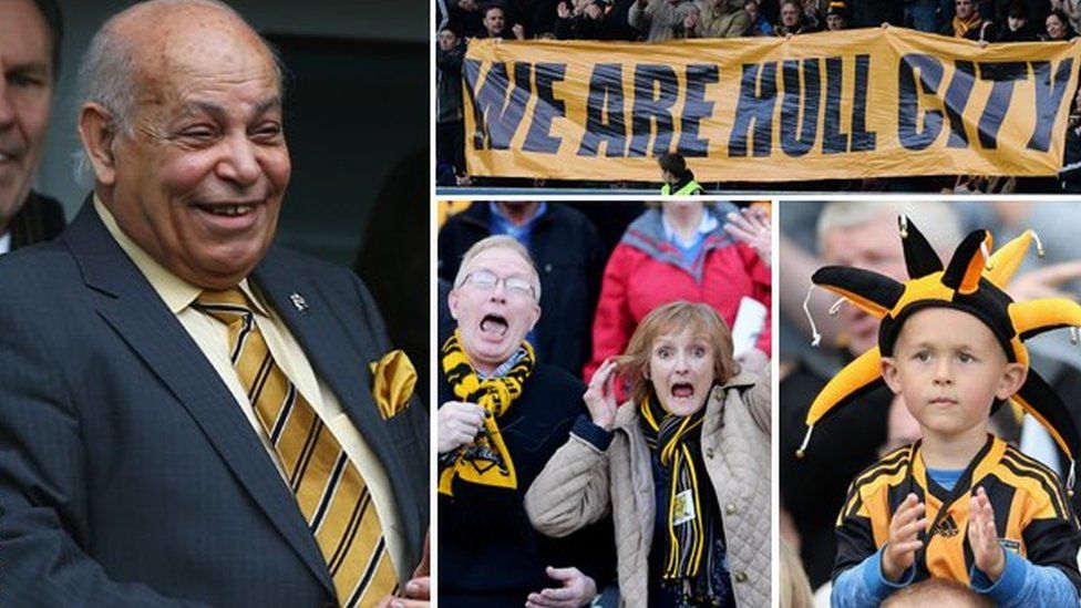 Assem Allam and Hull City fans