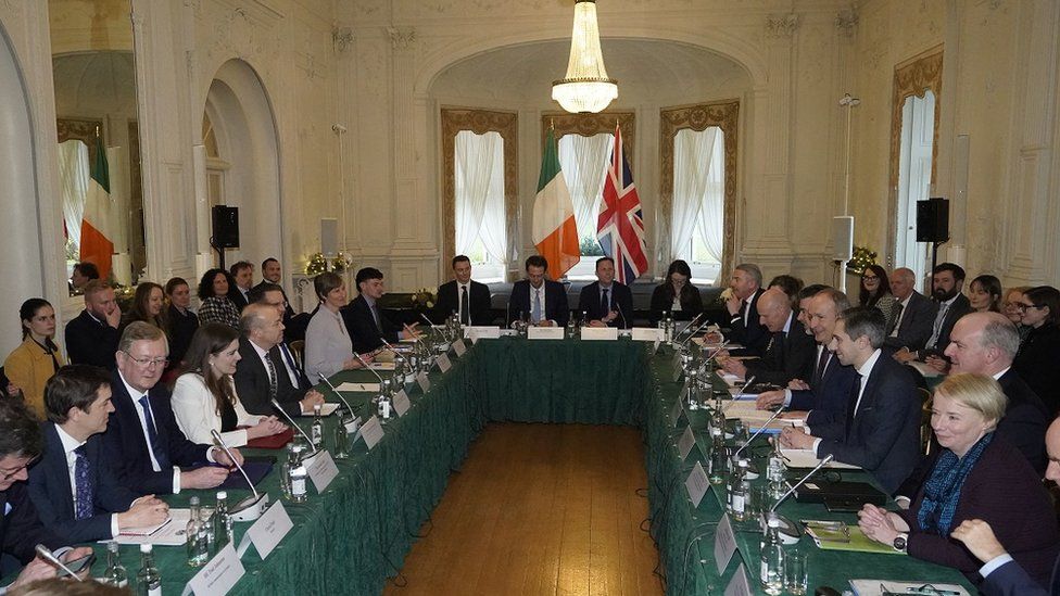 The British-Irish Intergovernmental Conference at Farmleigh House in Dublin
