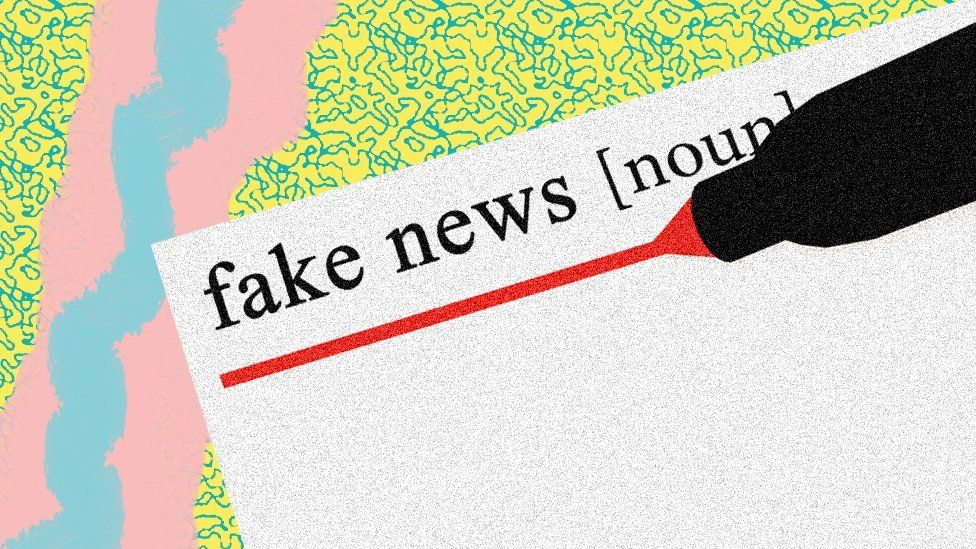 Fake news illustration