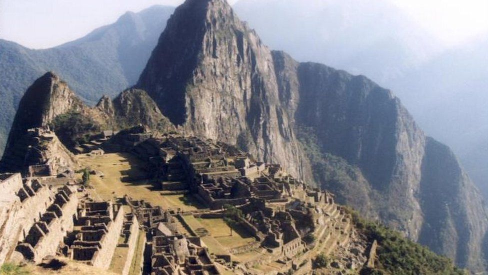 Inca citadel of Machu Picchu, Peru