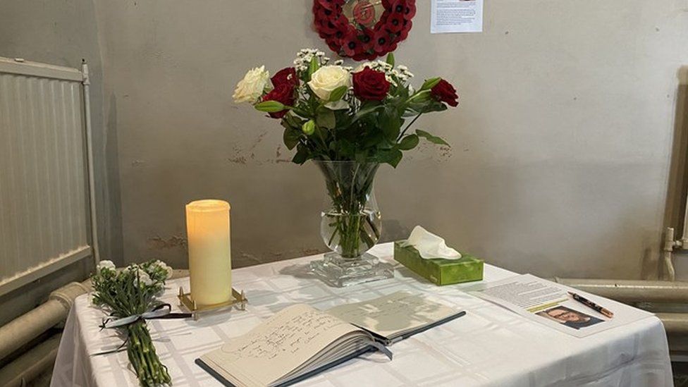 Condolence book