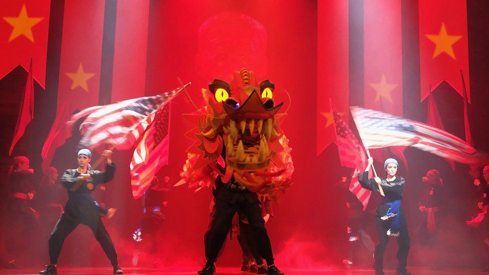 A production of Miss Saigon in Vienna