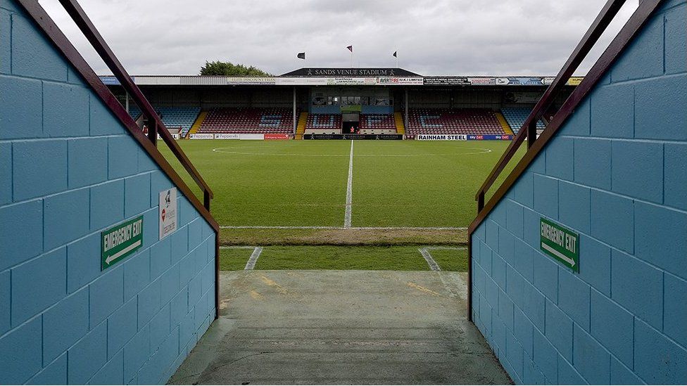Tunnel at Glanford Park
