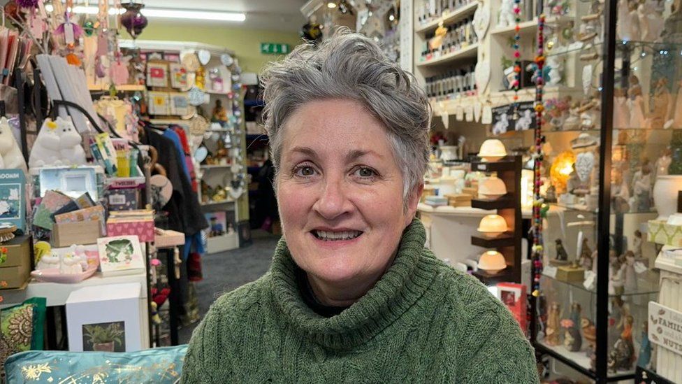 Colette Hart, who owns the Anise gift shop in Chorley town centre.