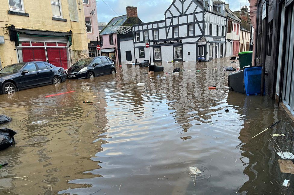 Dumfries flooding