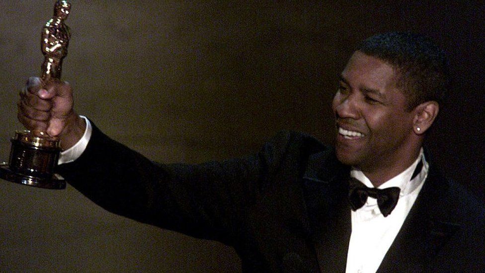 Denzel Washington won the Best Actor Award for Training Day at the 74th Annual Academy Awards in 2002