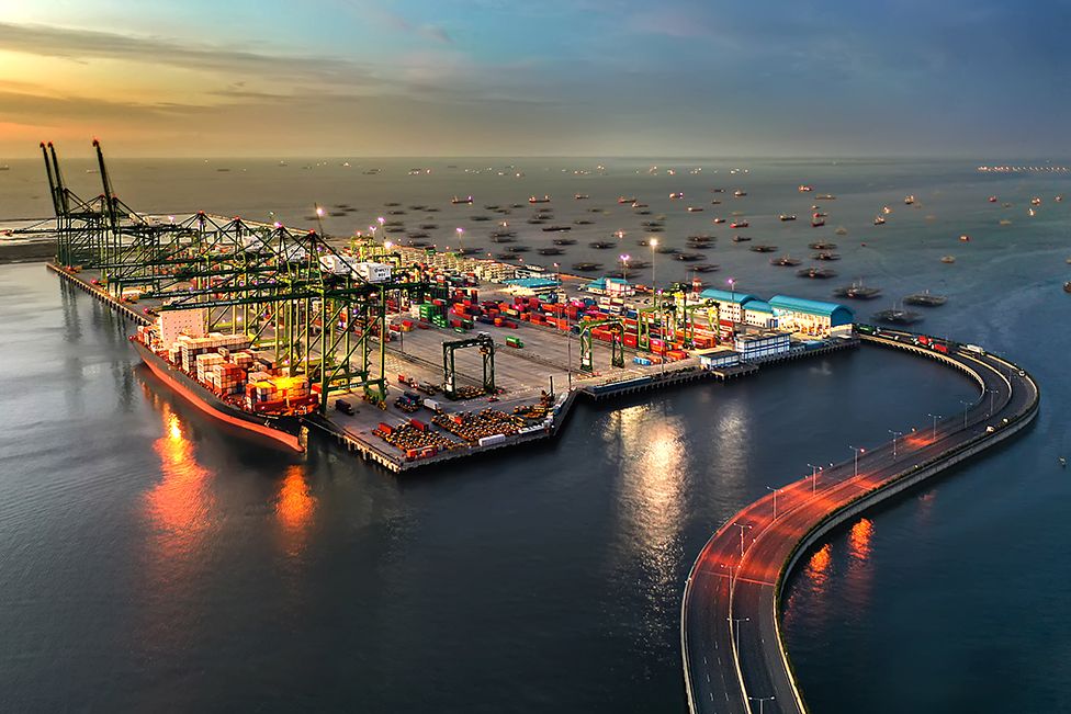 The New Priok Container Terminal in Indonesia
