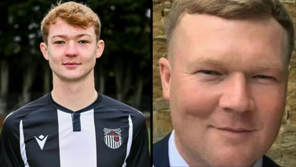 Cameron Walsh: Minute's applause for young footballer and dad at Grimsby Town match