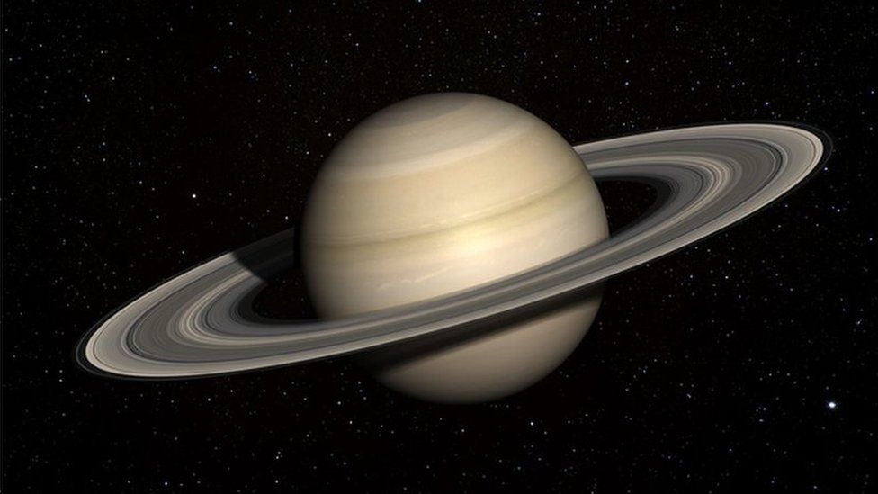 Saturn's Rings are Made of a Broken-Up Moon