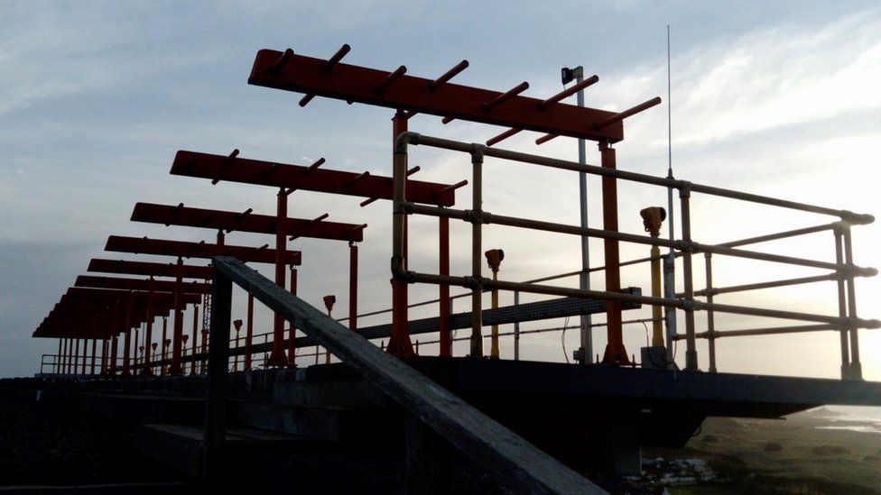 New Jersey Airport landing system installed BBC News