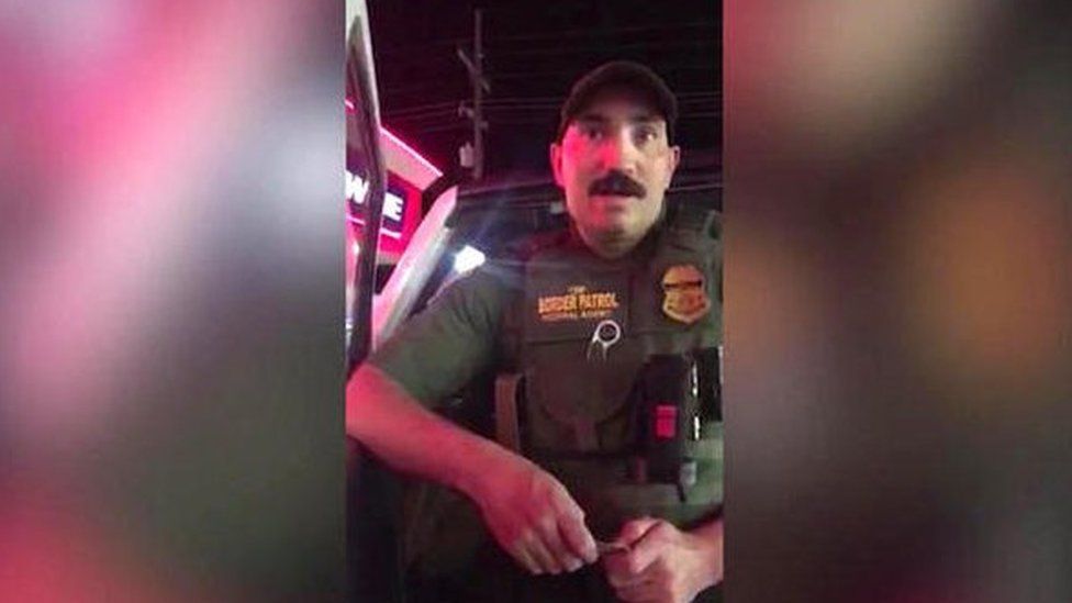 A border patrol officer in Montana who stopped two US citizens because they were speaking Spanish