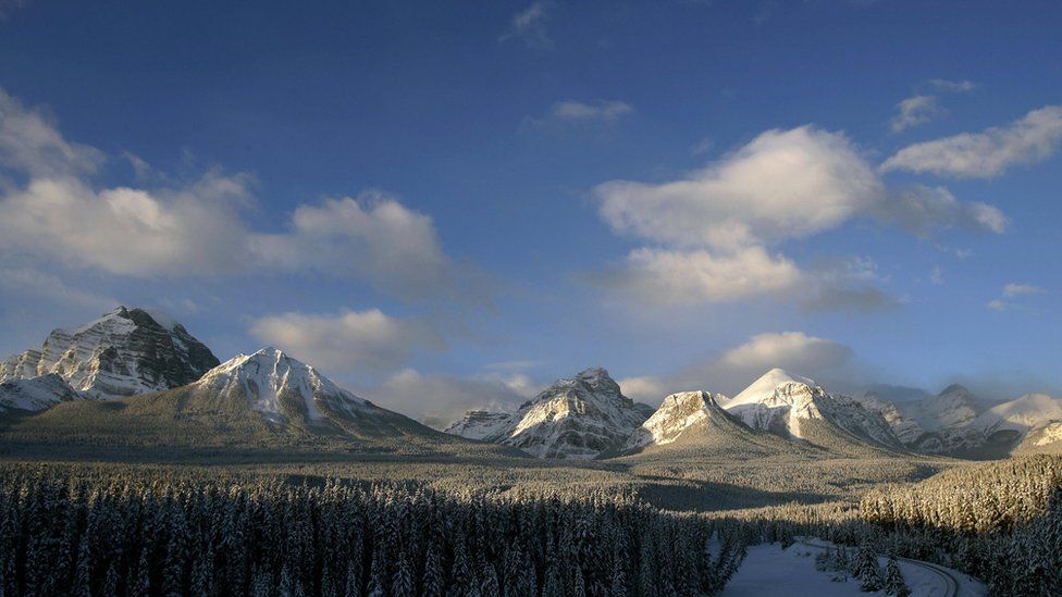 The Canadian Rockies in the Banff National Forest 30 November, 2006