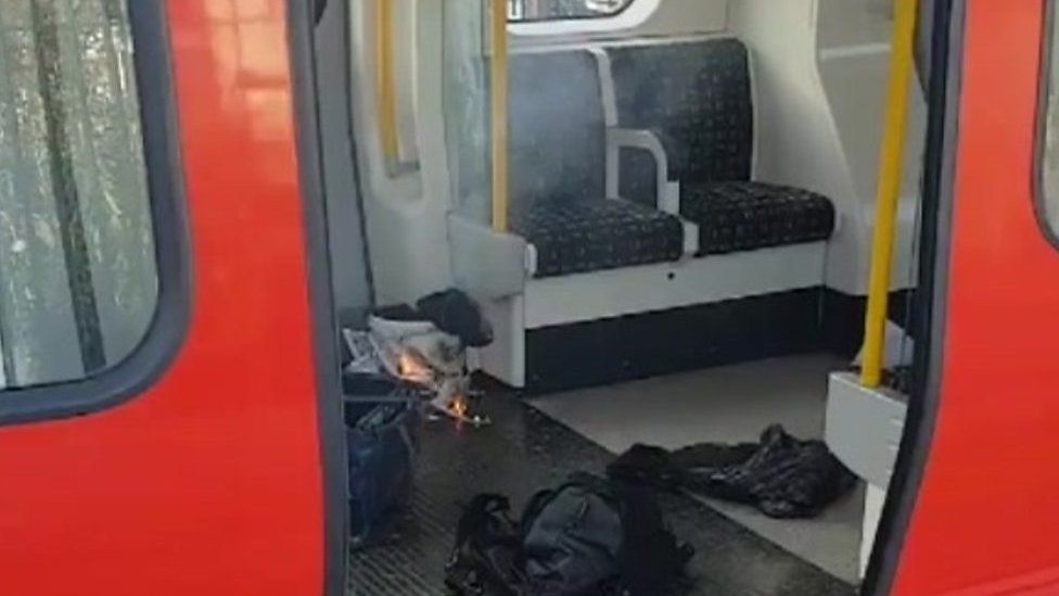 Fire on tube