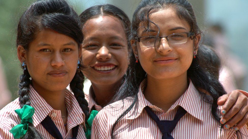 Girls in Nepal