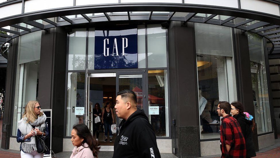 Магазин Gap в США