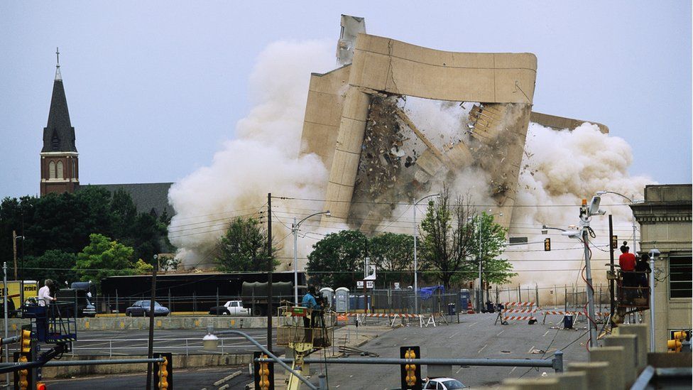 Implosion of the Alfred P. Murrah Federal Building on 23 May 1995
