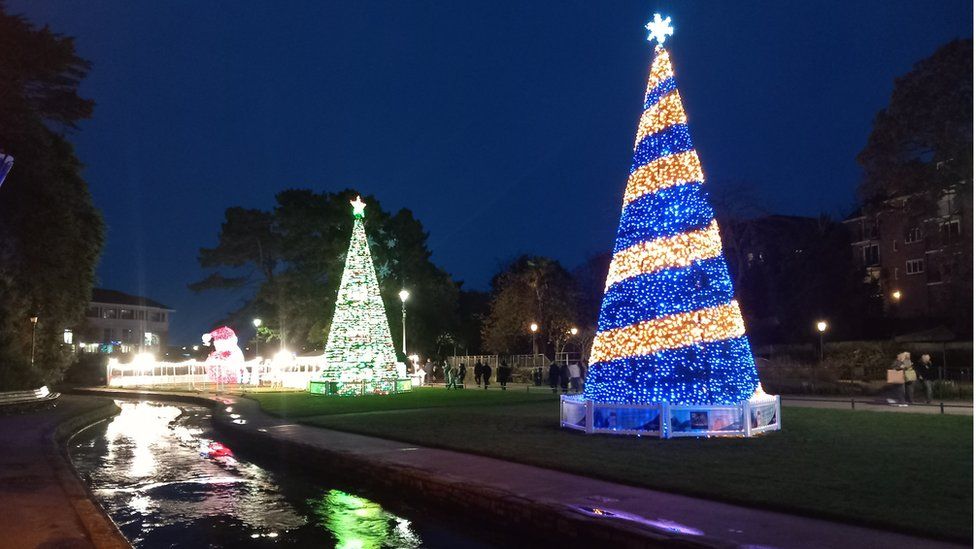 Bournemouth festive lights