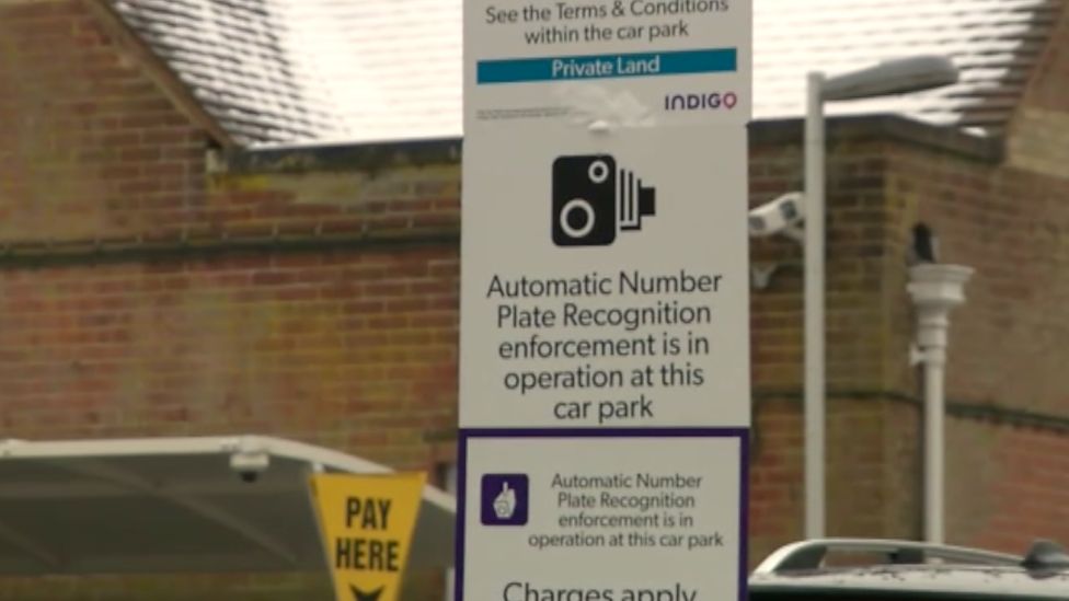 New parking camera at Crowborough station