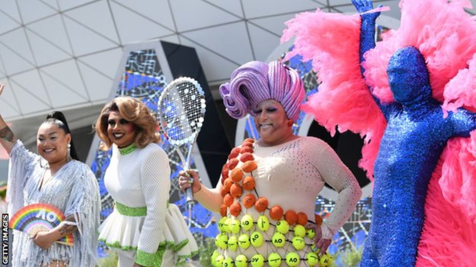 Australian Open Grand Slam event stages first Pride Day at Melbourne