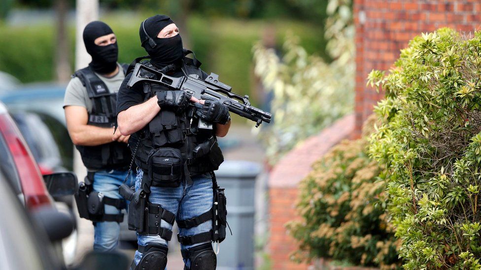Special forces raid a house in Saint-Etienne-du-Rouvray on 26 July 2016