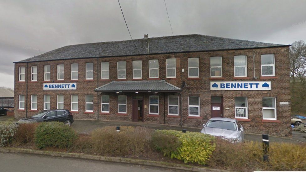 JB Bennett office in Kilsyth