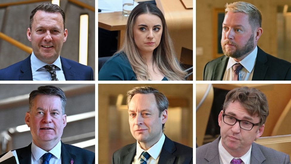 Russell Findlay, Meghan Gallacher, Jamie Greene, Murdo Fraser, Liam Kerr and Brian Whittle