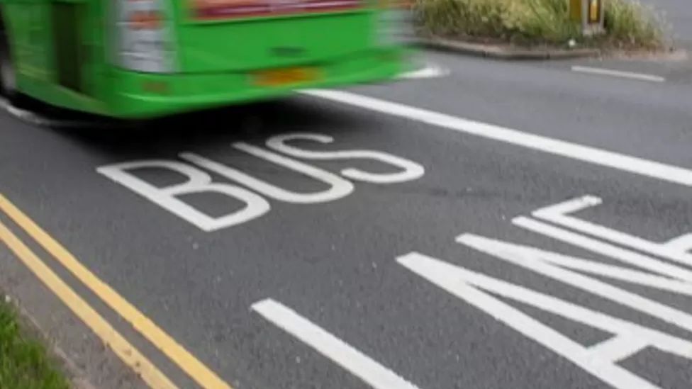 Hundreds of Leicester drivers fined by new bus lane camera BBC News